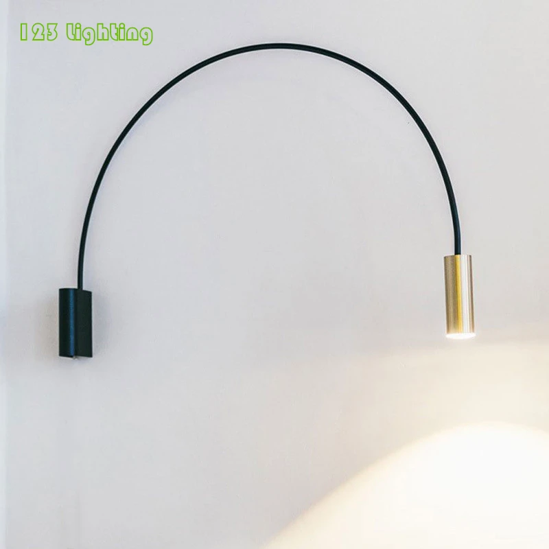 

Minimalist Rotatable LED Bedroom Wall lamp Living room Sofa Wall light Study room Reading Lamp Loft Wall Sconce Nordic Lighting