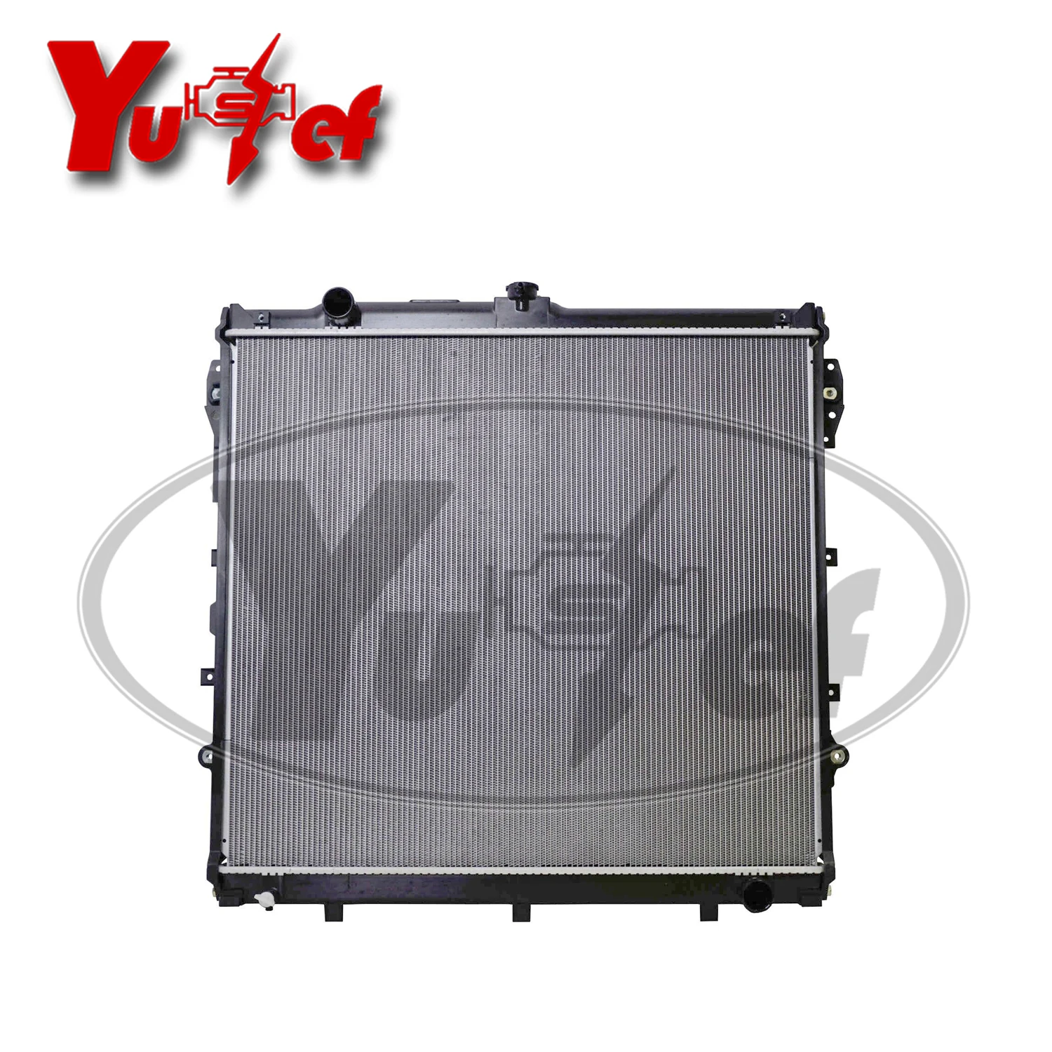 Aluminum Radiator Fit For Land Cruiser Vii J200 LX570 AT OEM 16400-50380 16400-50381 1640050380 1640050381