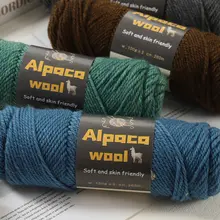 500g lã de alpaca 245 fio de tricô grosso multicolorido outono e inverno presente da moda para homens e mulheres kit de material de tricô diy para suéteres quentes, casacos, cachecóis, chapéus, luvas, aquecedores de pernas, bolas de fio 5 unidades/pacote