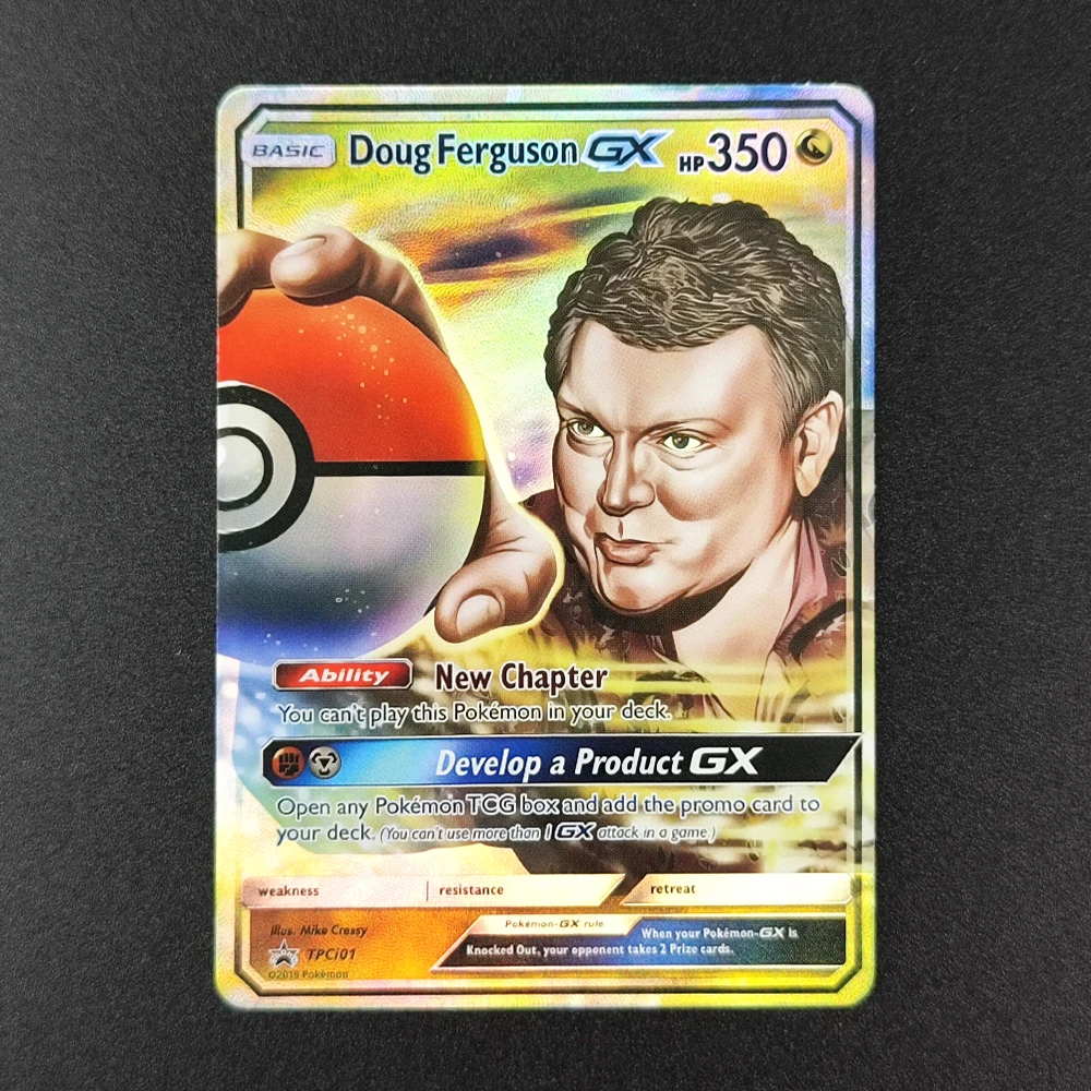 6개입 영어 포켓몬 컬렉션 카드 더그 퍼거슨 에이탄스 어드벤처 신치나 이시하라 GX 희귀 싱글 클래식 게임 애니메이션 카드