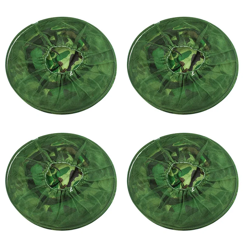 【НОВИНКА】4X пчеловодская противомоскитная маска от насекомых и мух, кепка с сетчатой сеткой для защиты лица