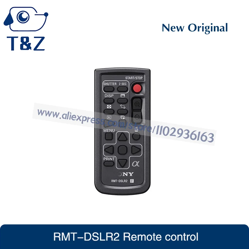 

New Original RMT-DSLR2 Wireless Mirrorless Remote control For Sony A7R2 R3 M2 M3 A6000 6300 6500 SLR IR Wireless Remote Control