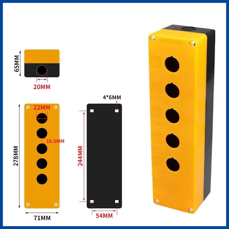 Variant: 5 Hole Yellow