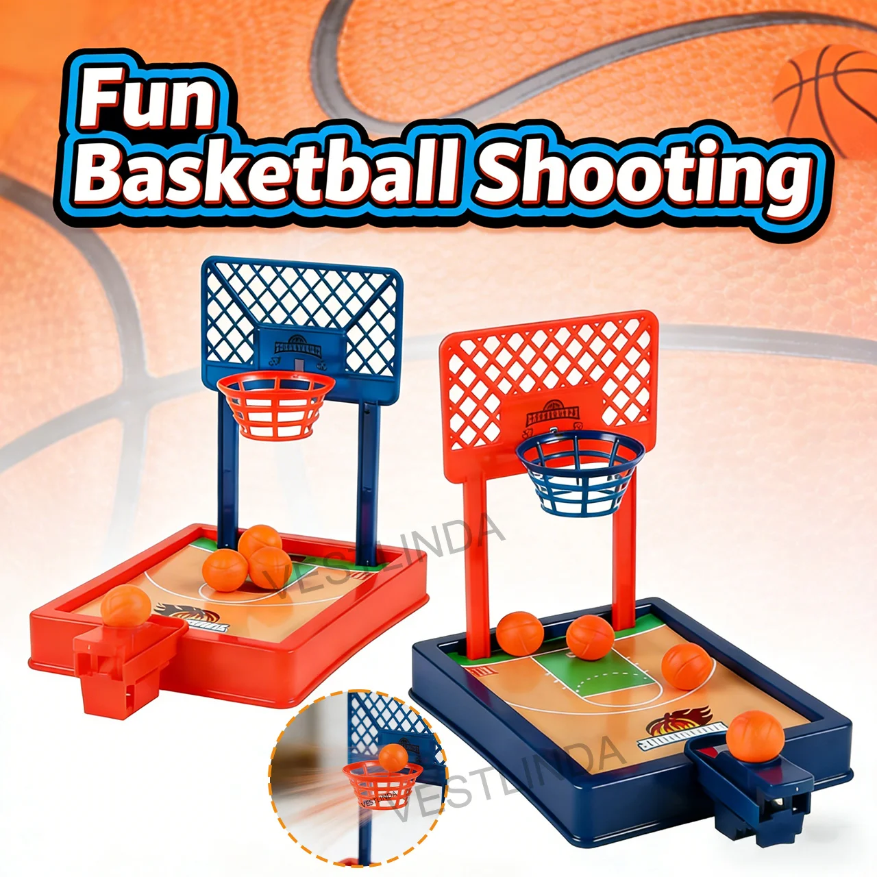 

Mini Basketball Catapult Toy Portable Desktop Fingertip Basketball Game Indoor Outdoor Multiplayer Interaction Fun Novelty toys