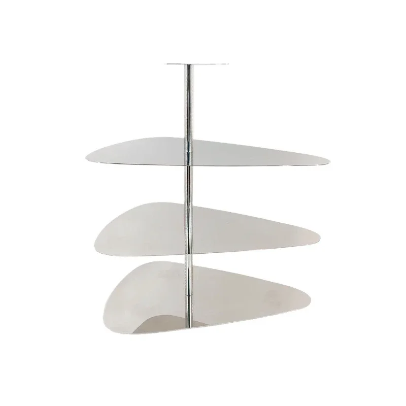 Nordic dessert table cake tray three-layer fruit tray dried fruit tray
