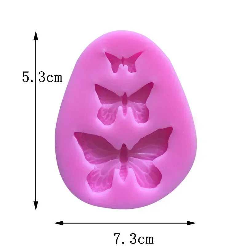 Moule papillon en silicone, moule