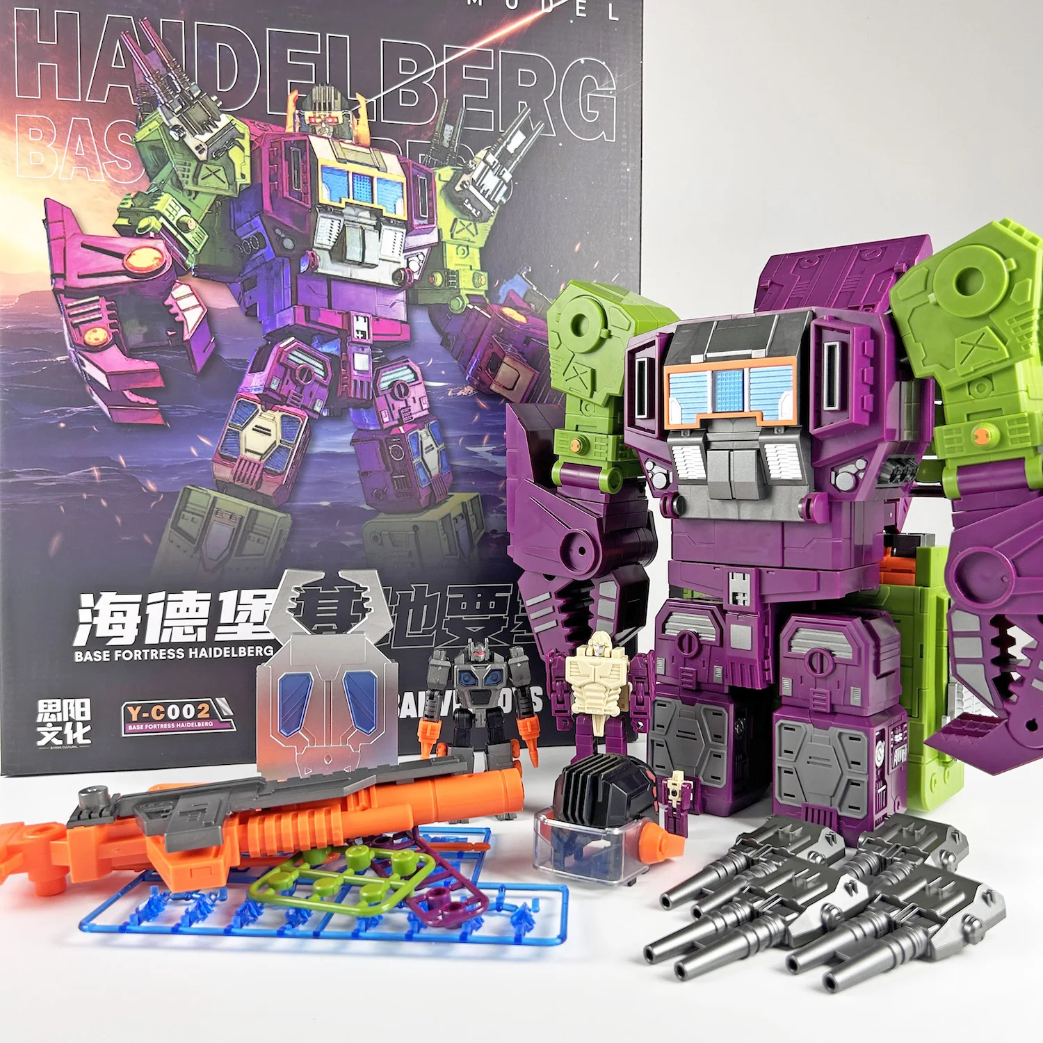 Siyang Cultural Transformation Y-C002 47cm YC002 BAIWEI Heidelberg Scorponok Action figure Robot Toy Collection Gift