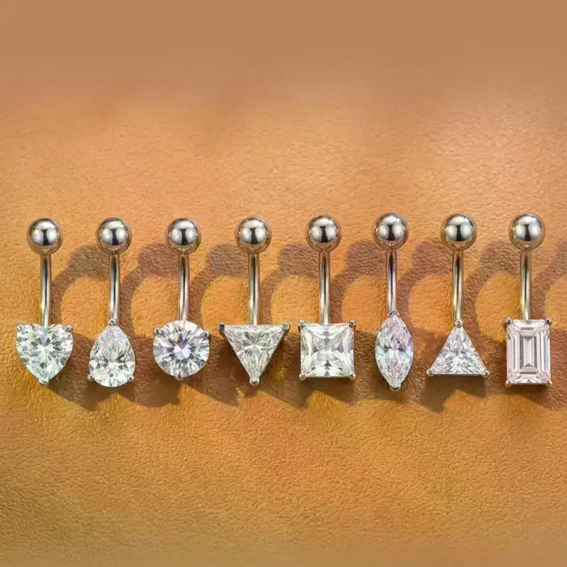 Paslanmaz Çelik Göbek Halkası, - Body Jewelry Types incelemesi ve fiyatı