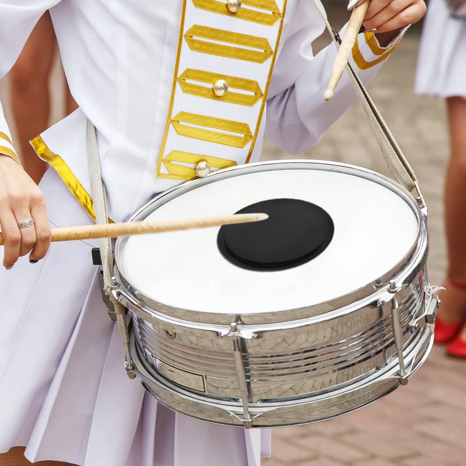 

Силиконовый коврик для барабанов, звукопоглощающий, шумопоглощающий, для тренировок, совместим с малыми, тенорными и электронными барабанами.