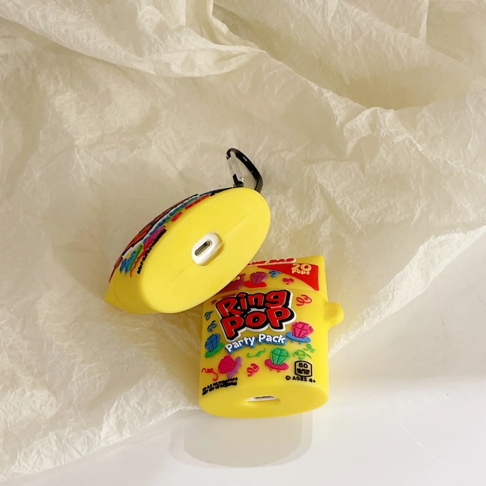 Étui en silicone pour Apple Airpods Pro, coque souple, chargement sans fil, dessin animé, mignon, bonbons, nouveau, 2, 1, merveilleuse