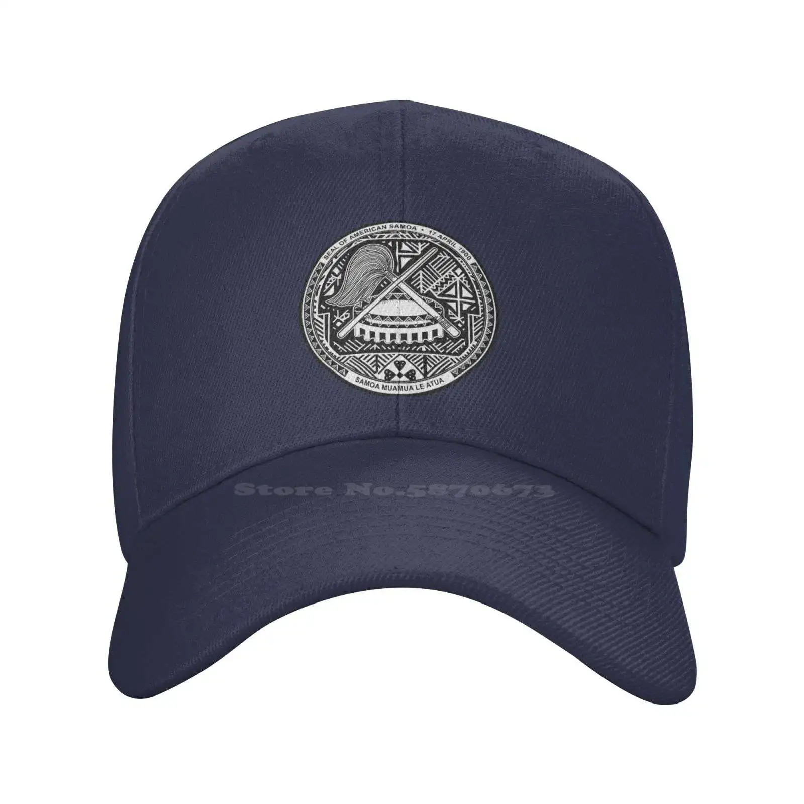 American Samoa Top Quality Logo Denim cap Baseball cap Knitted hat