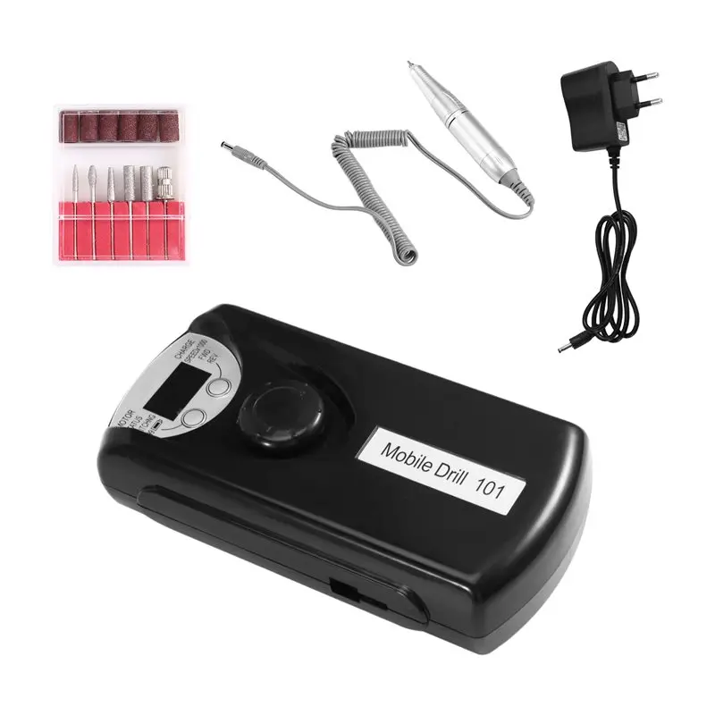 Rechargeable Nail Polish Grinder Professional Nail Drills Rechargeable Portable Nail EU Plug-Y48A