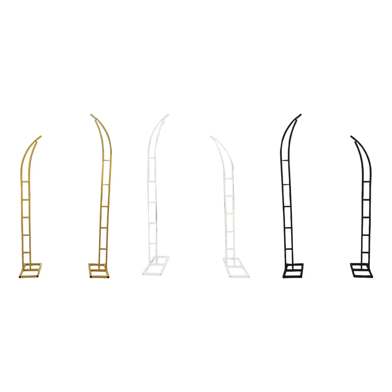 

2 шт., 1,8 м и 2,1 м, набор свадебных арок с изогнутым верхом, многофункциональный для дня рождения