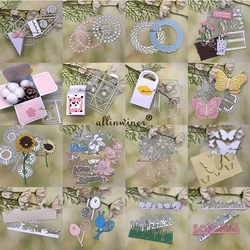 Różne dekoracje matryce do cięcia metalu szablony do DIY Scrapbooking dekoracyjne wytłaczanie rzemieślnicze szablon do cięcia