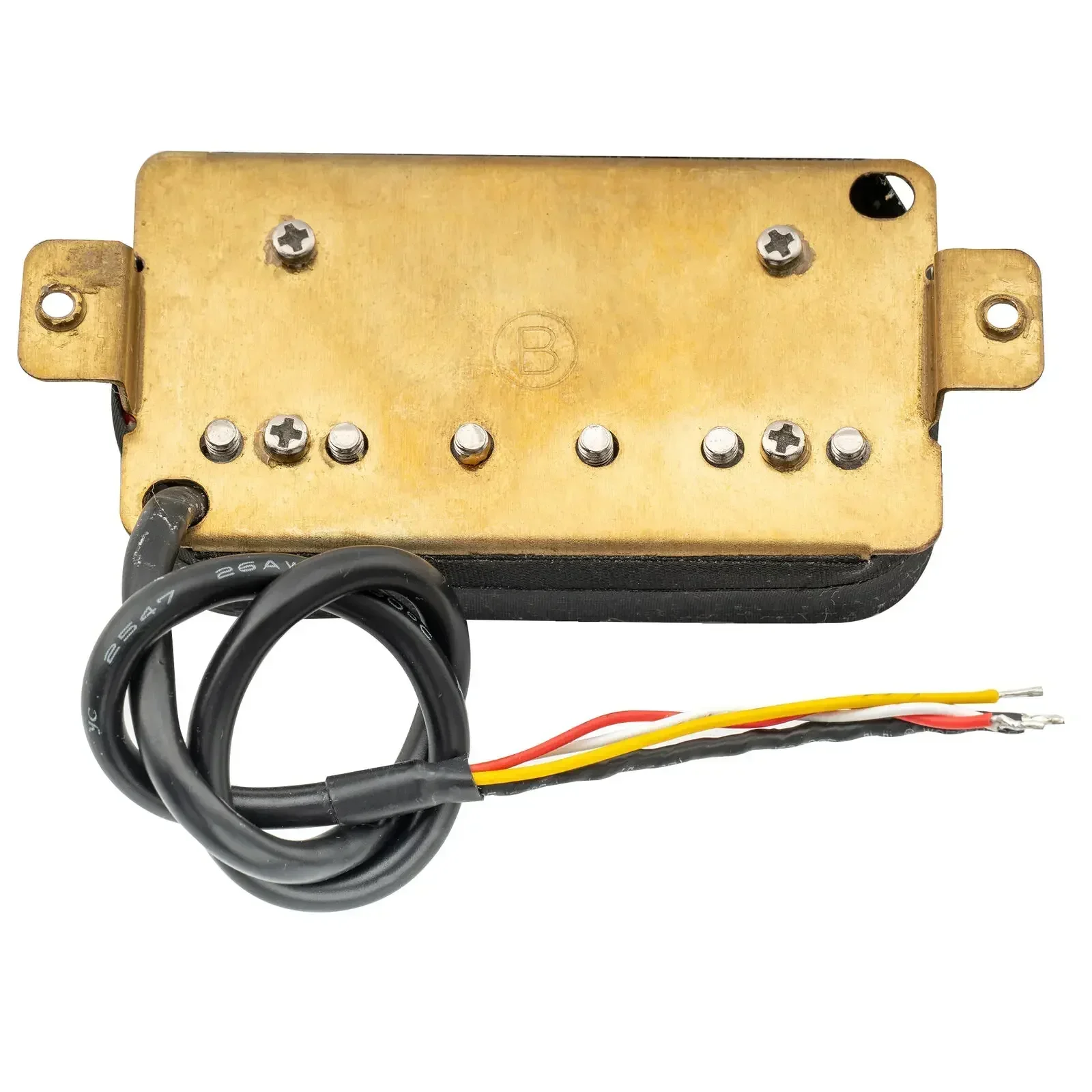 QX Music Store-Wilkinson Tono classico Nero sopra avvolto Pickup per ponte per chitarra Humbucker aperto