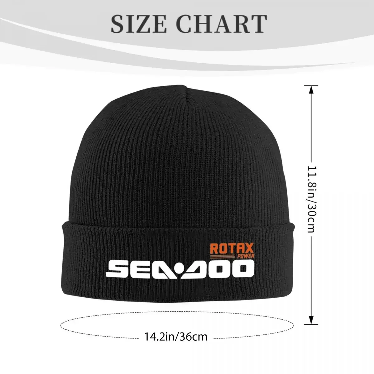 Sea Doo Trucker Seadoo Logo Beanie Hats Bonnet Hats Men Women Y2K Cool Hippie Knit Hat Autumn Custom Warm Caps