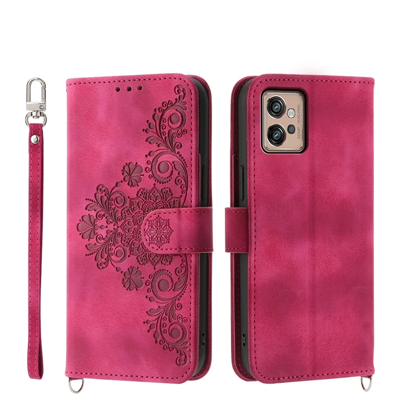 6 Card Slots Wallet Case for Motorola Moto G22 G32 G52 G62 G72 G82 G13 G23 G53 G73 G Power G Play G Stylus PU Leather Flip Cover