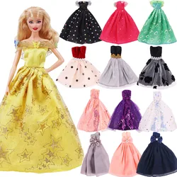 Handmade Doll Clothes Wedding Dresses Doll Clothes for Barbiees 11.5inch 1/6 BJD Dollhouse Accessories Princess Evening Dress