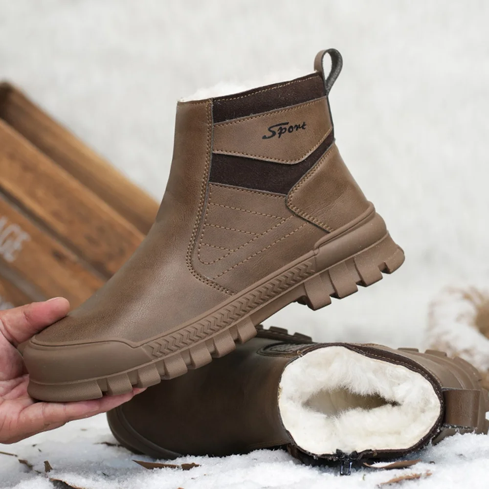 أحذية أمان مركبة لأصابع القدم من ArmorToe للرجال، أحذية عمل شتوية خفيفة الوزن ومضادة للصدمات ومضادة للثقب # درع2777 #4