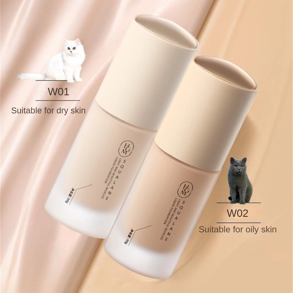 Waterproof Liquid Foundation Moisturizing Matte Matte Liquid Foundation Face Makeup Matte Foundation Matte 30g Concealer Lasting