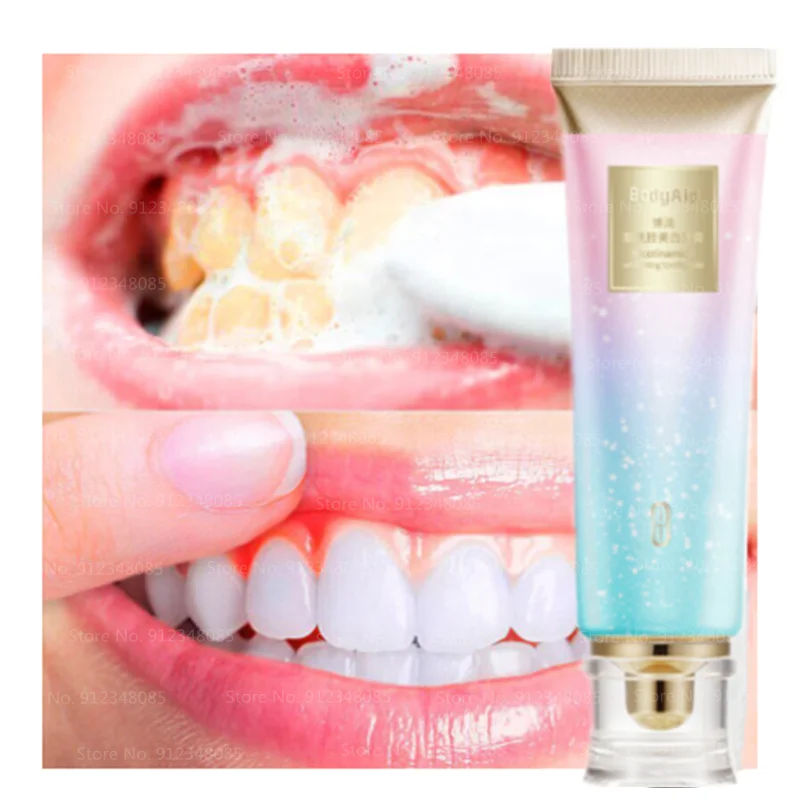 100gNew Niacinamide Whitening Toothpaste Fresh Breath Bad Breath Tooth Stains Delicate Cleaning Toothpaste Tooth Whitening Paste