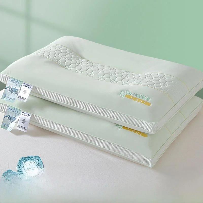 oreiller-en-fibre-de-soie-glacee-ultra-doux-et-rafraichissant-style-feminin-avec-soutien-cervical-paire-de-noyaux-d'oreiller-pour-la-tete-entiere-usage-domestique-estival-pour-adulte