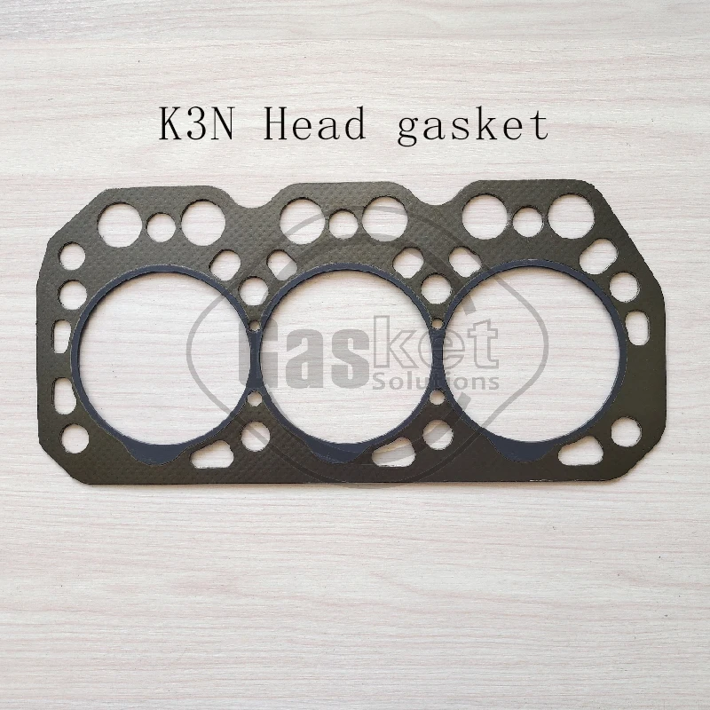 K3H cylinder head gasket is suitable for Mitsubishi K3H engine diesel engine parts suitable for excavators and wheel loaders