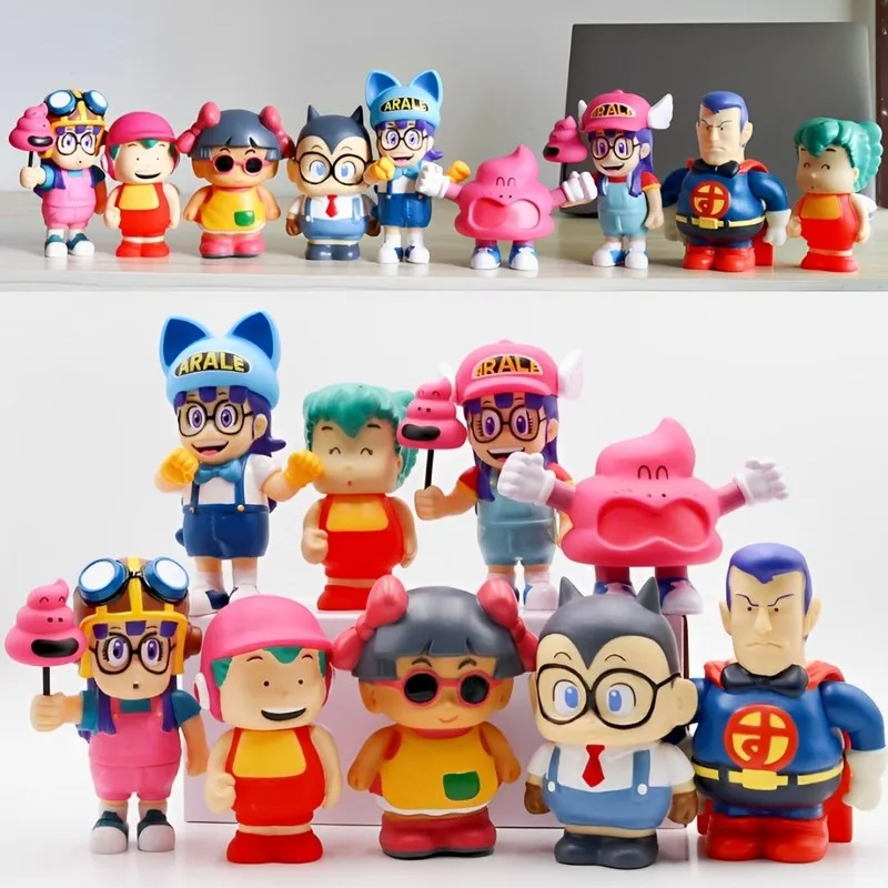 20cm Arale Figure Dr. Slump Anime Figure Senbei Norimaki Figurine Statue Pvc Model Toys Kids Collectible Animation Birthday Gift