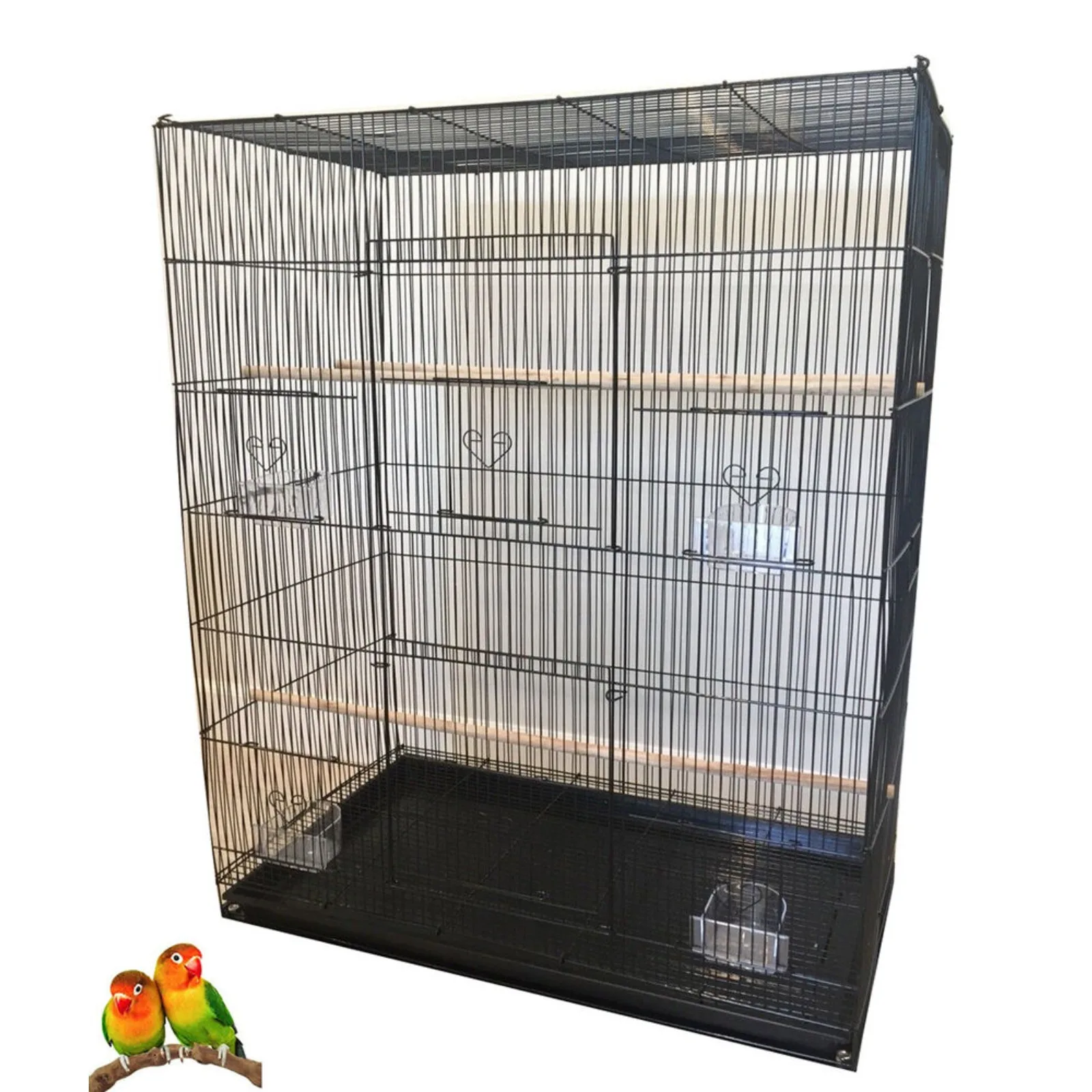 

US X-Large Breeding Flight Bird Breeder Cage For Aviaries Canaries Budgies Finches