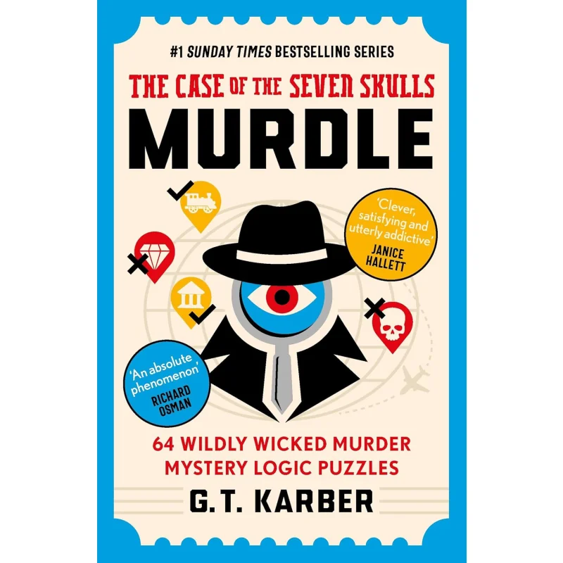 

Murdle The Case Of The Seven Skulls GT Karber Profile Books 9781805222095 Book