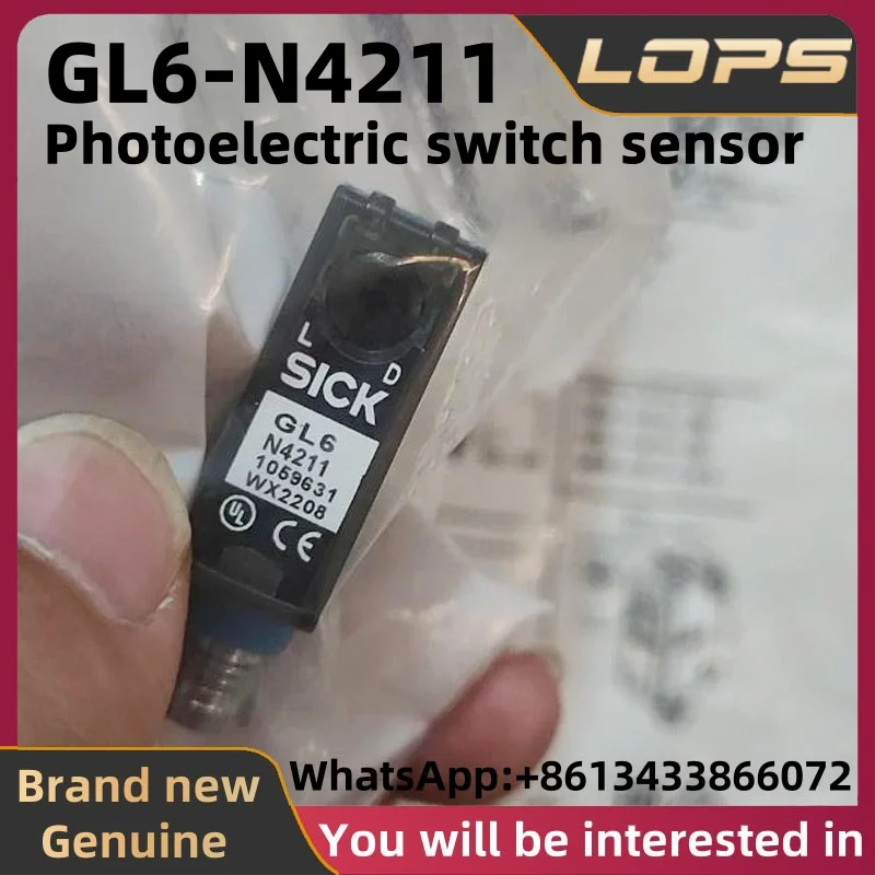 GL6-N4211 Brand new original SICK Photoelectric switch sensor, large quantity in stock, welcome to consult