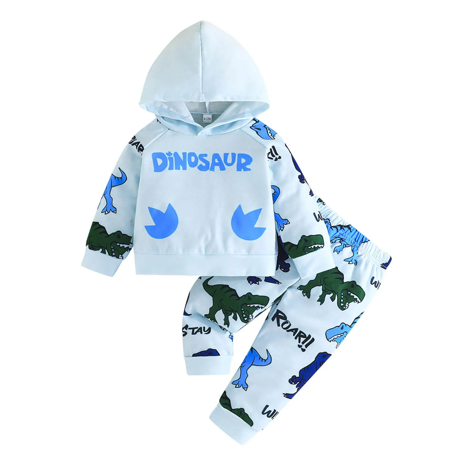 

Куртка для маленьких мальчиков 2025 года, топ с длинными рукавами и принтом динозавра для мальчиков, клетчатые штаны, повседневный комплект из двух предметов для малышей, одежда для мальчиков