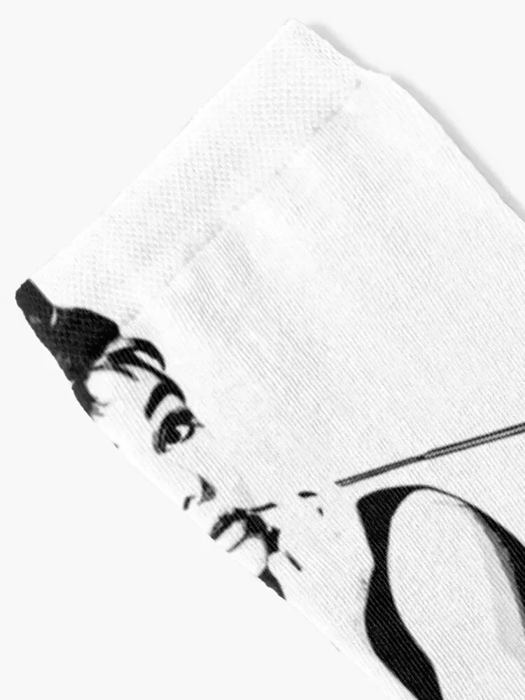 Audrey Hepburn Portrait Art Socks with print kids luxury hiphop Boy Socks Women's