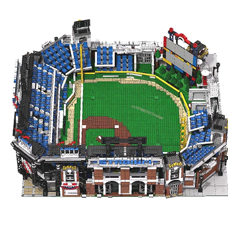 5950PCS City Hot Selling Street View Moc Stadium Professional baseball ParkDIY creative ideas Children Toy birthday Gift Blocks