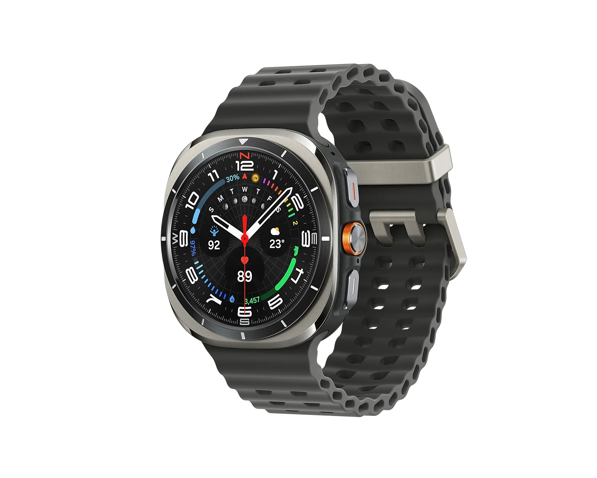 Oficjalny pasek Website do zegarka Samsung Galaxy Ultra zamienna gumowa opaska na nadgarstek bransoletka samsung galaxy watch 7 Ultra 47mm