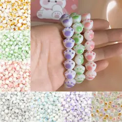 20pcs/Bag Handmade Craft Cat Paws Acrylic Bead Acrylic Cartoon Design Jewelry Making Material 3D Cat Claw DIY Accessories