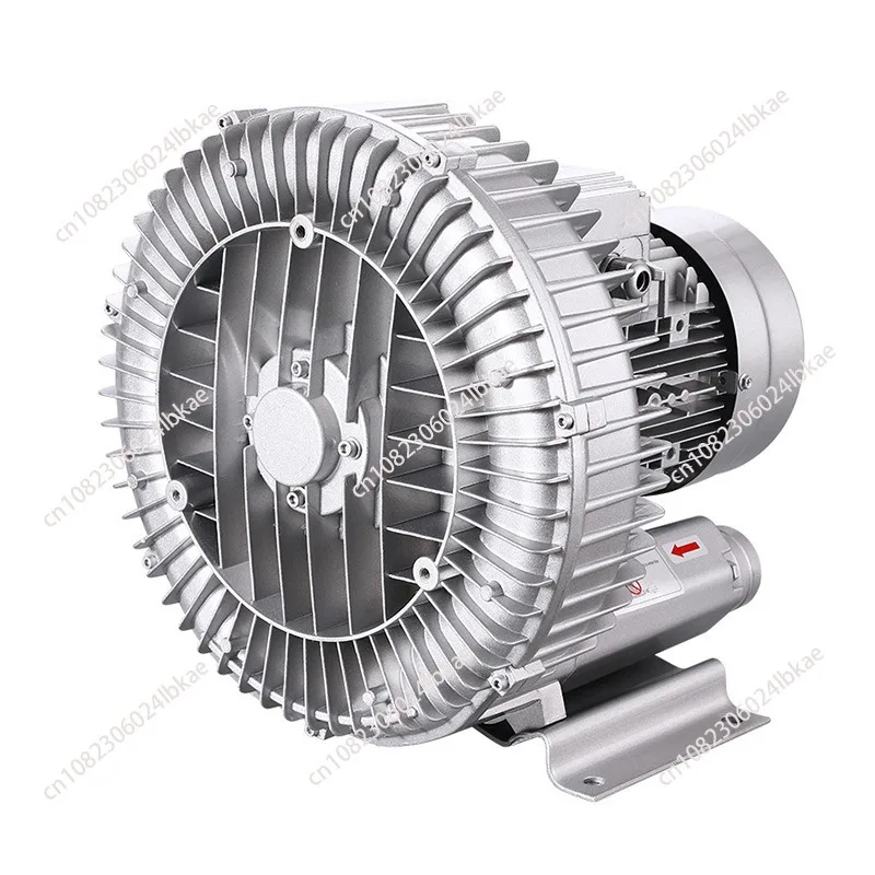 220V 380V 1500W Vortex Blower Industrial High-pressure Air Pump Centrifugal Vacuum Pump Vortex Suction Fan Fish Pond Aerator