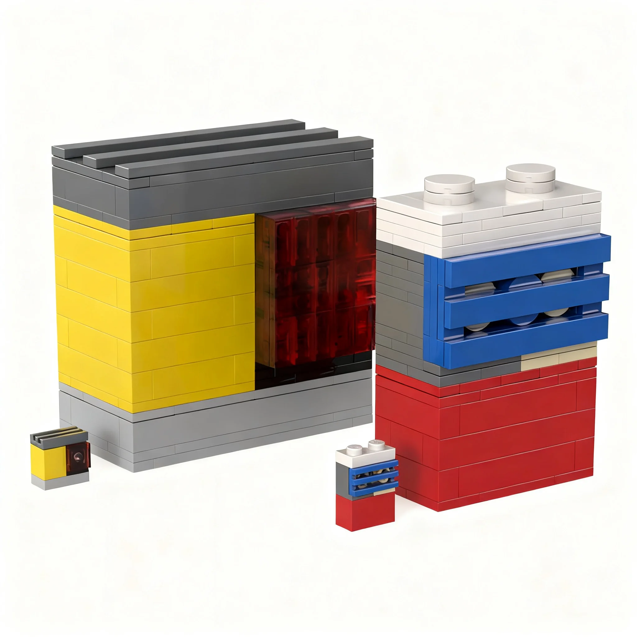 402pcs MOC Upscaled Brick Assortments Model Toy Building Blocks Architecture Christmas Gift Idea Kids DIY Creative Assemble