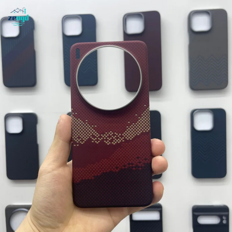 

Чехол для Vivo X200 Ultra, магнитный защитный чехол из кевларового арамидного волокна