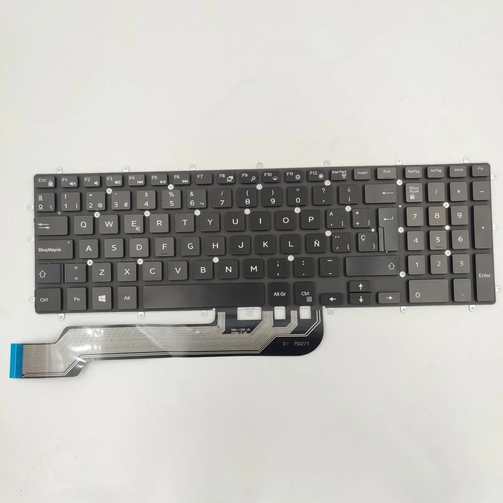 SP Laptop keyboard for Dell Inspiron 15-7566 7567 7568 7577 5567 5583 P65F view 3