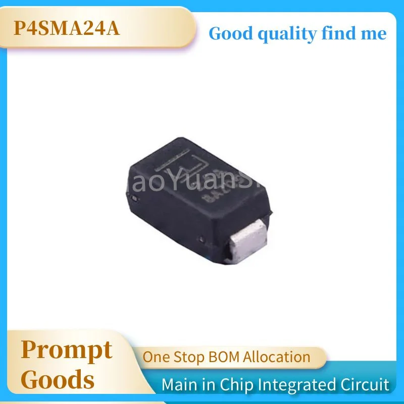 1PCS P4SMA20CA P4SMA22A P4SMA22CA P4SMA24A P4SMA24CA P4SMA27A P4SMA27CA P4SMA30A DO-214AC(SMA) TVS transient suppression diode