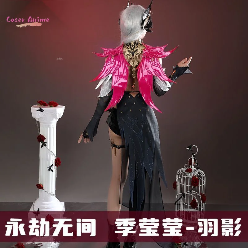 Coser Game Naraka: Bladepoint Tarka Ji Cosplay Costume Uniform Halloween Carnival Party Christmas Play Role Clothes Clothing
