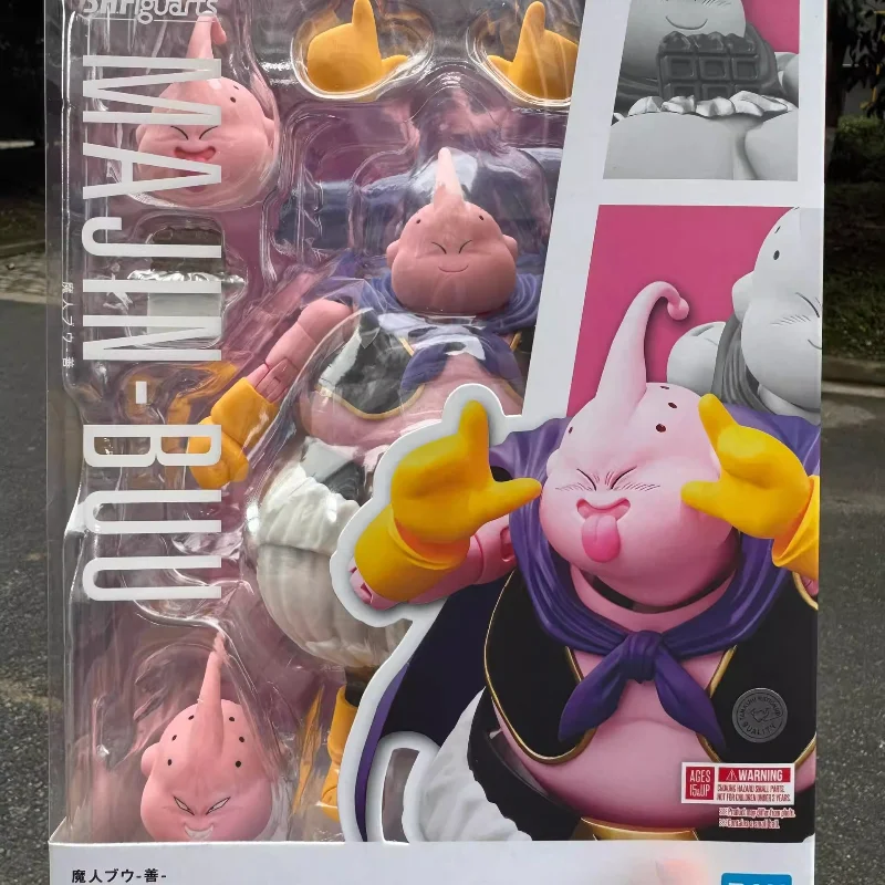 

In-stock Bandai SHF Dragon Ball Dragon Ball Majin Buu Good Fat Buu Posable Action Figure Collectible