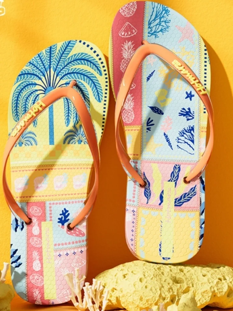 

Women Flip Flops Summer Sandals French Minimalist Fashion Women's Beach Slippers Eva Non-slip Sole Flip Flops Shoes Women