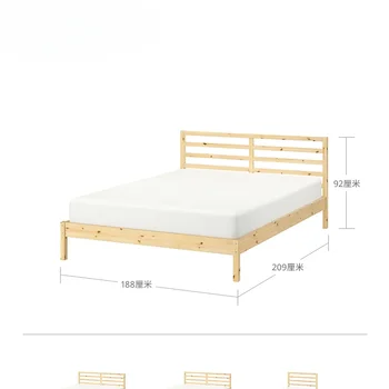 더블 침대, 싱글 침대, 심플한 원목 침대 프레임, 조용한 에어 침대, 심플한 모던 침대