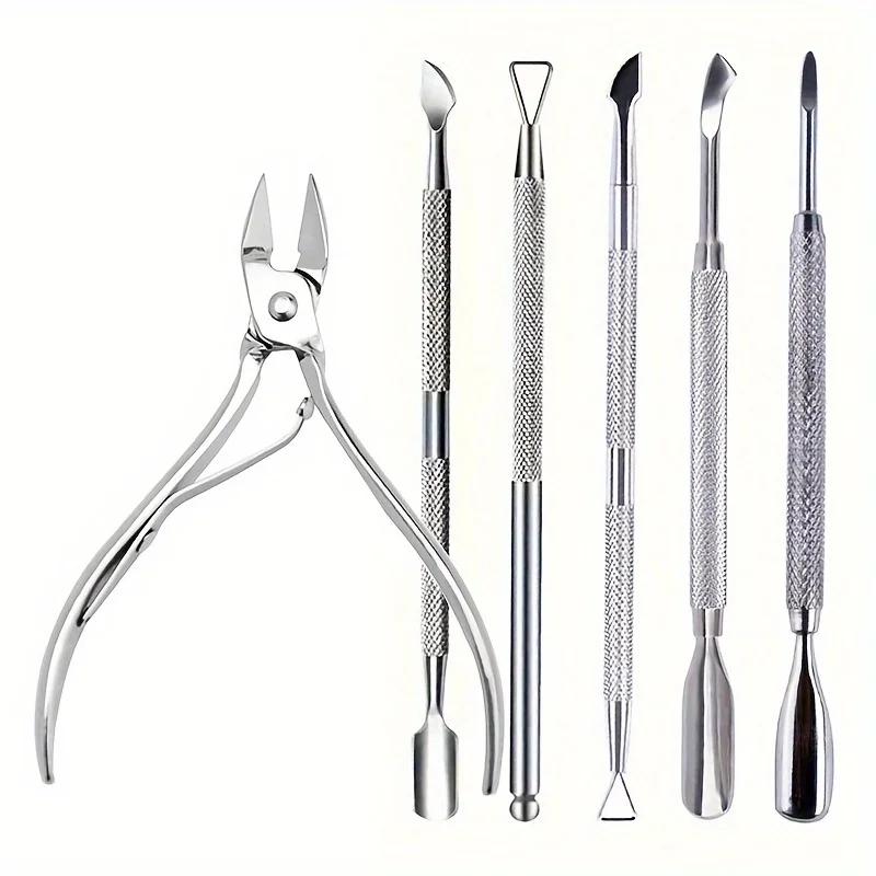 Nagel Professionelle Edelstahl Nagel Cutter Schere Zangen Muti Funktion Häutchen Pusher Remover Nagel Pflege Maniküre Werkzeuge Kits