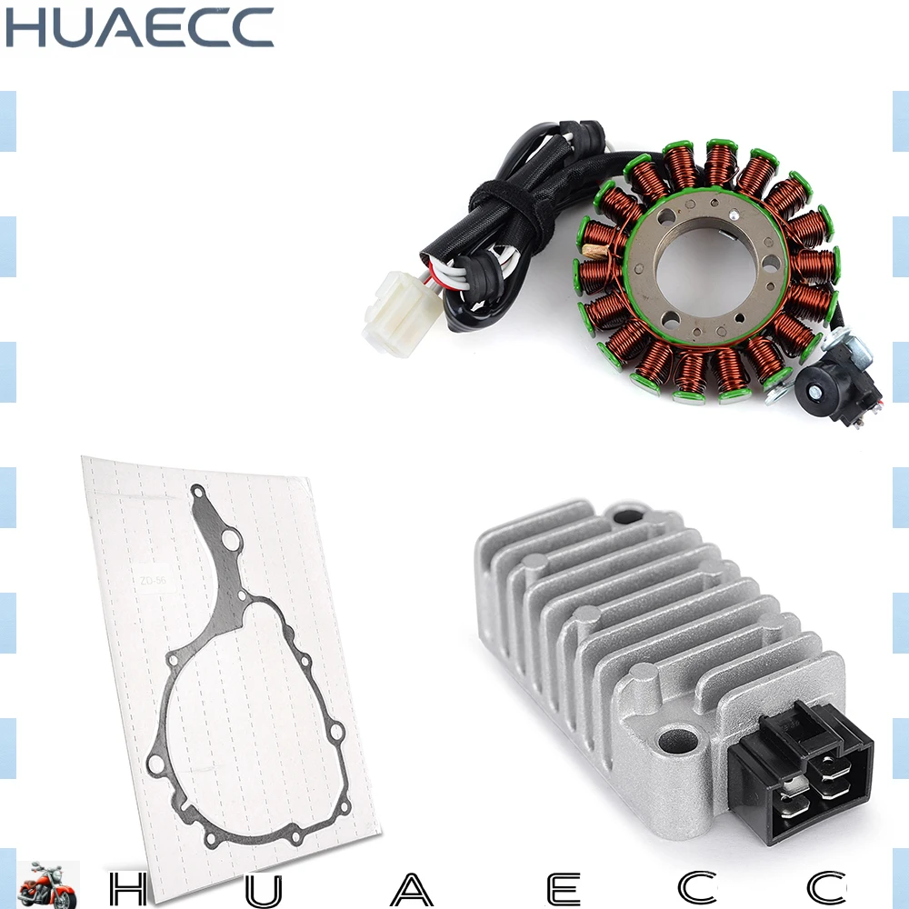 For Yamaha XG250 Tricker 2004-2007 XT250 Serow 250 2005-2007 5XT-81410-00 3TJ8196002 Stator Coil + Gasket + Regulator Rectifier