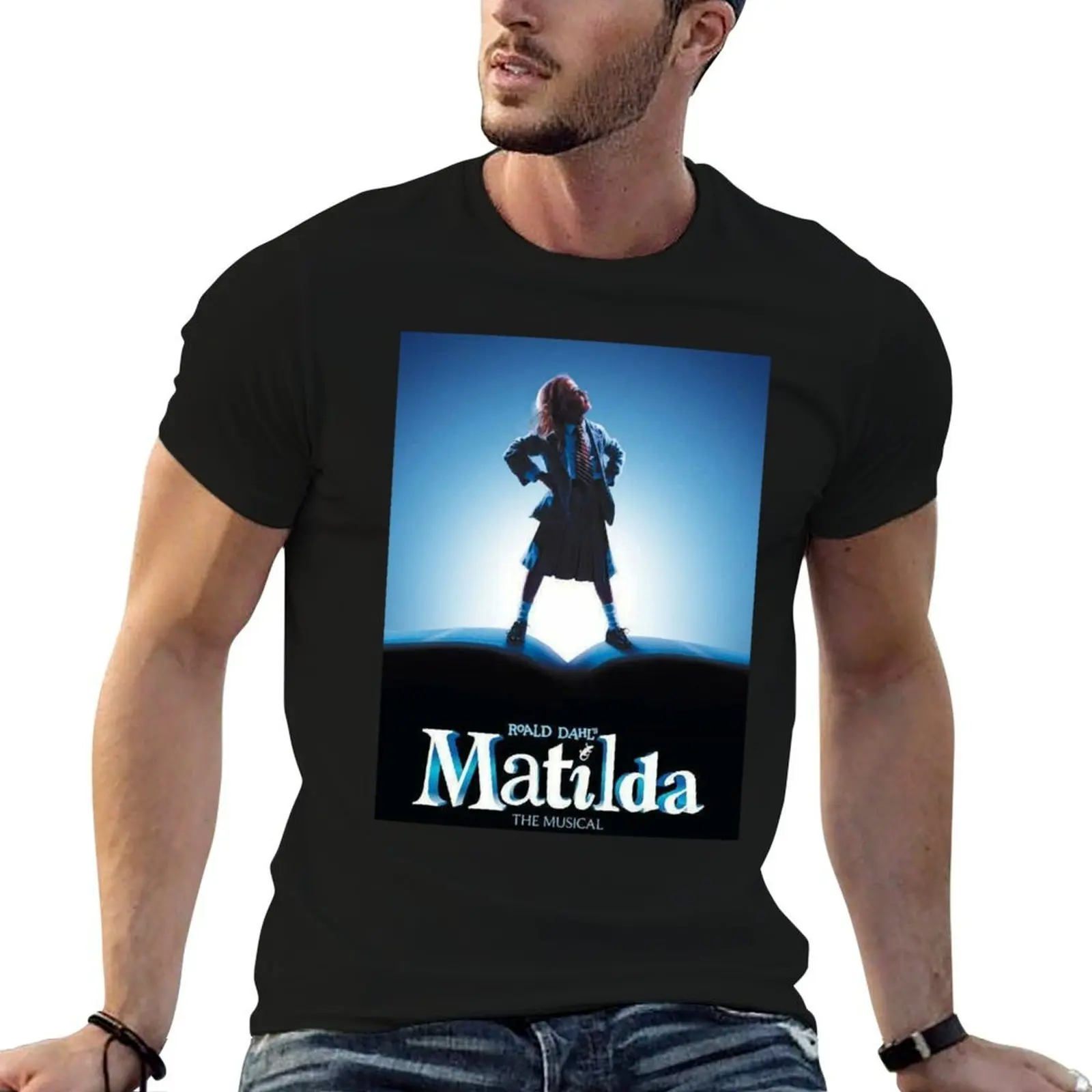 

Matilda musical T-Shirt t shirts for man pack white t shirts for man graphic vintage T-Shirt