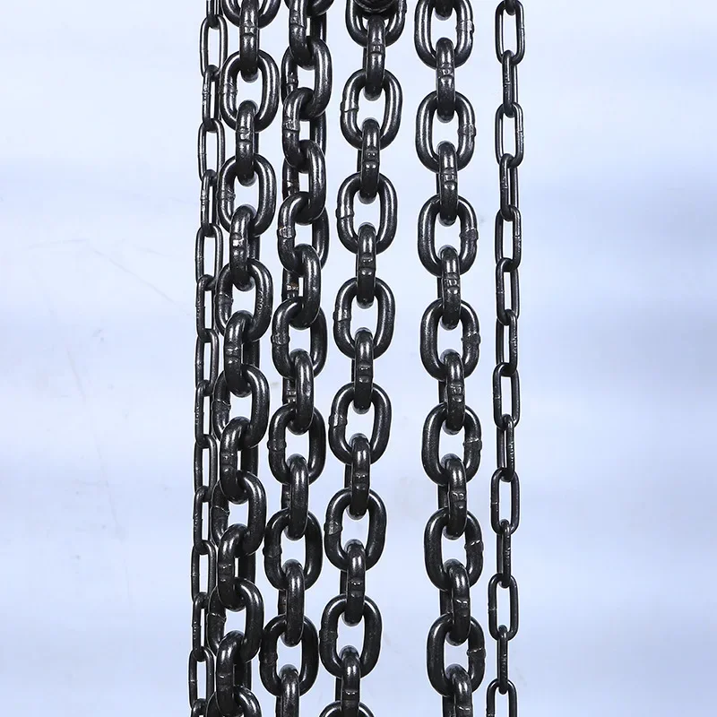 Hand Manual Chain Hoist, Lifting Height 6m Load 5 Tons, Triangular Lifting Chain, Portable Household Crane