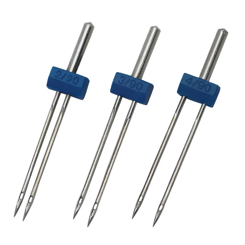 3/6pcs 2/3/4MM Double Twin Needles Pins Set for Household Multi-Functional Sewing Machine Accessories Multifuctional Fittings